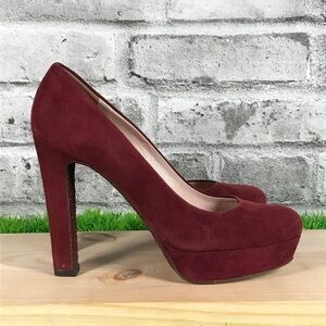 Miu Miu Suede High Heel shoes 6.5